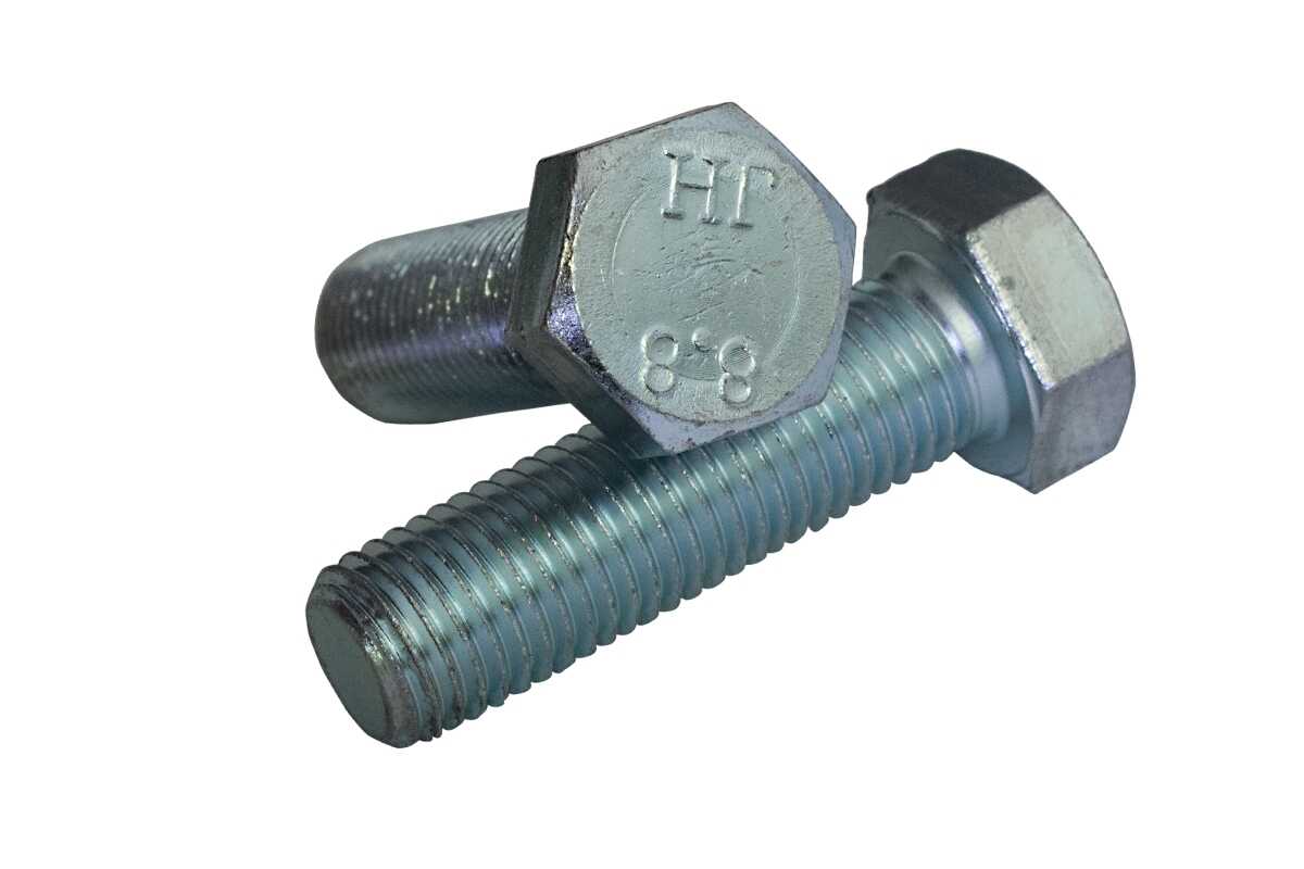 Болт шестигранний M33x70 8.8 цинк DIN 933